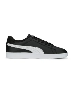PUMA SMASH 3.0 L - Scarpa nera e bianca