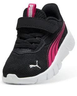 PUMA - SNEAKER KIDS FLEXFOCUS MODERN AC+ TD NERA CON DETTAGLI FUXIA, NUMERATA 20/27, 311523-05