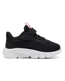 PUMA - SNEAKER KIDS FLEXFOCUS MODERN AC+ TD NERA CON DETTAGLI FUXIA, NUMERATA 20/27, 311523-05