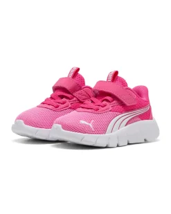 PUMA - SNEAKER KIDS FLEXFOCUS MODERN AC+ TD FUXIA CON DETTAGLI BIANCHI E ROSA, NUMERATA 20/27,  311523-18