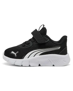 PUMA - SNEAKER KIDS FLEXFOCUS MODERN AC+ TD NERA CON DETTAGLI BIANCHI, NUMERATA 20/27,  311523-01