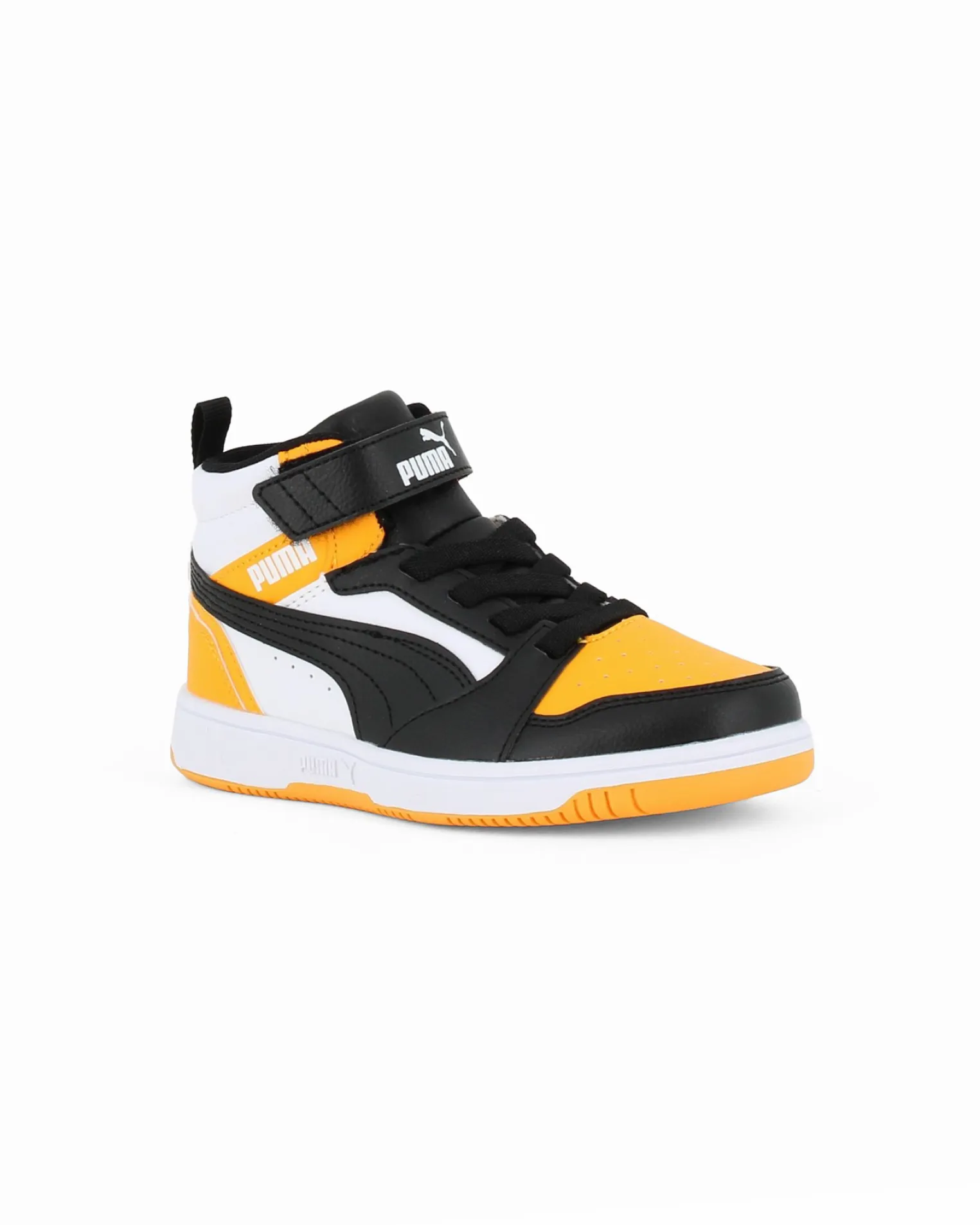 PUMA - Sneakers alta da bambini REBOUND V6 MID numerata 28/35 393832-19