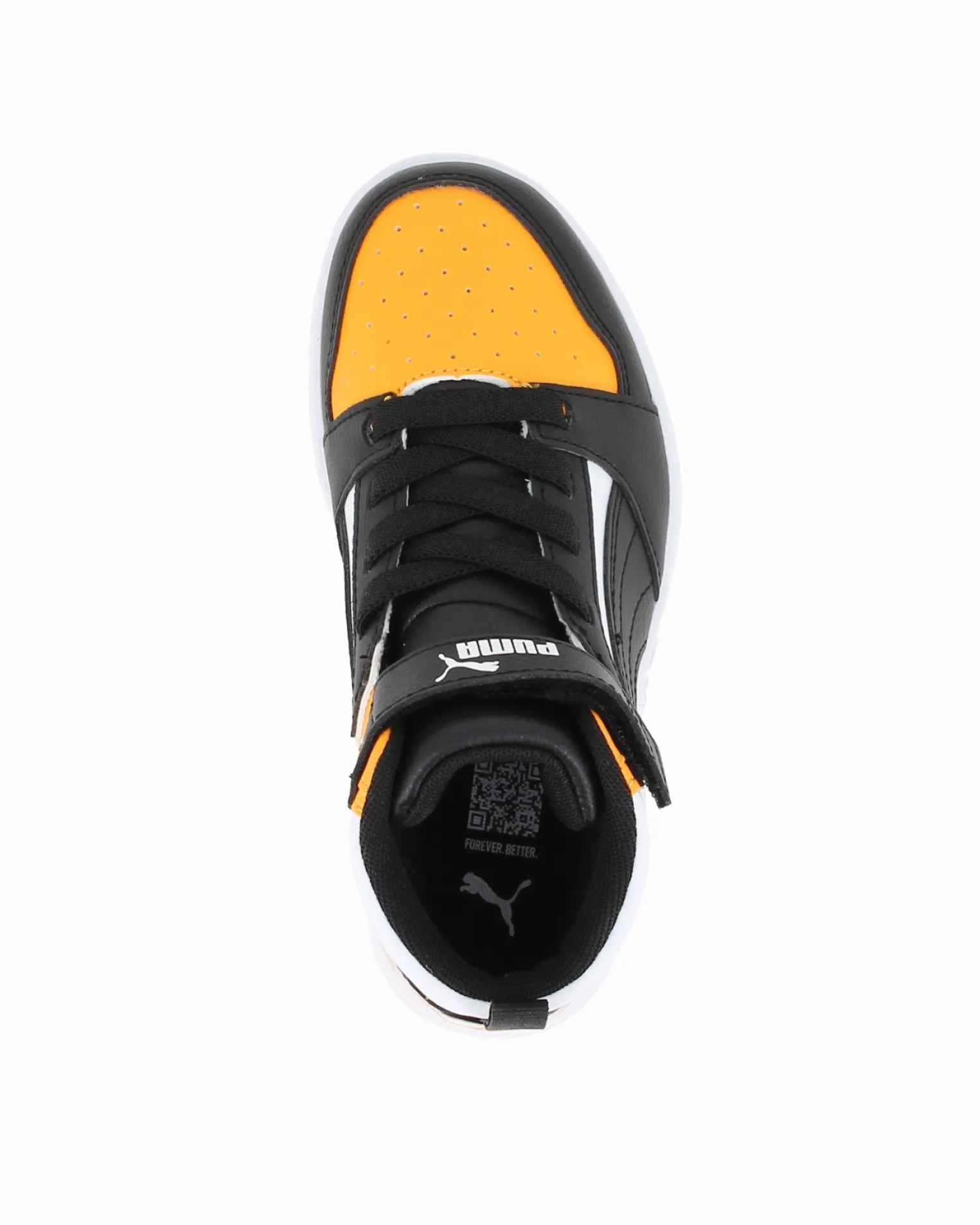 PUMA - Sneakers alta da bambini REBOUND V6 MID numerata 28/35 393832-19