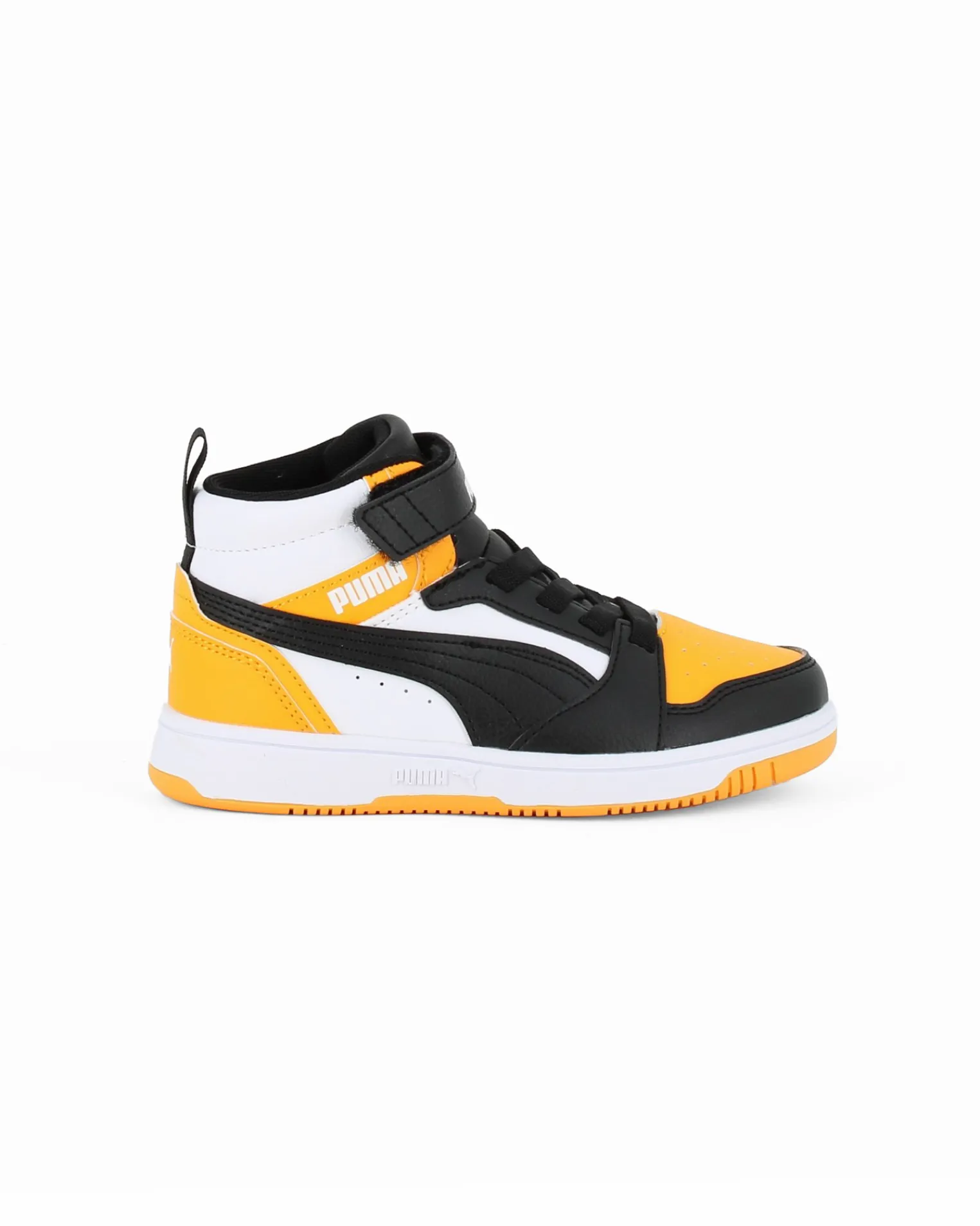 PUMA - Sneakers alta da bambini REBOUND V6 MID numerata 28/35 393832-19