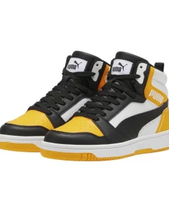 PUMA - sneakers alta REBOUND V6 MID numerata 36/39 393831-19