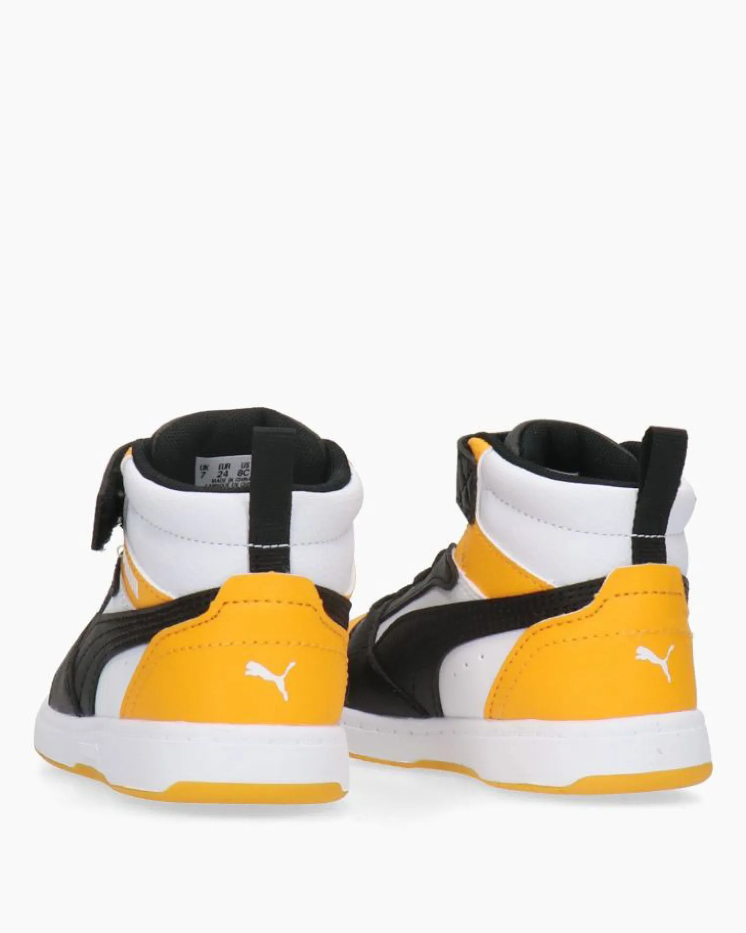 PUMA - Sneakers alta REBOUND V6 MID per bimbi ai primi passi numerata 20/27 396542-19