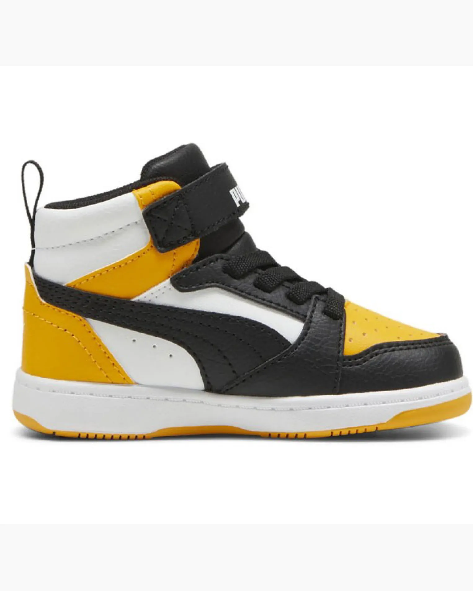 PUMA - Sneakers alta REBOUND V6 MID per bimbi ai primi passi numerata 20/27 396542-19