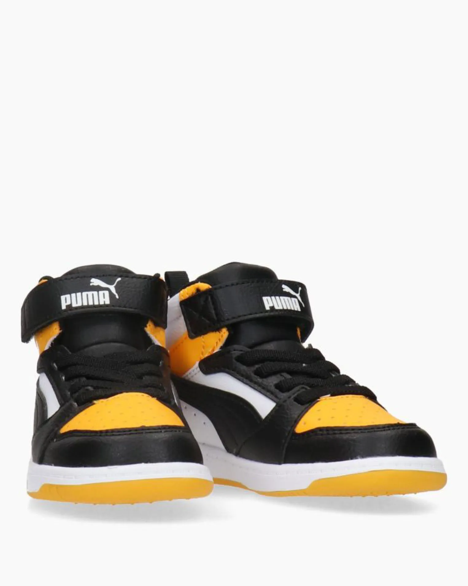 PUMA - Sneakers alta REBOUND V6 MID per bimbi ai primi passi numerata 20/27 396542-19