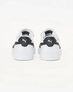PUMA - SNEAKERS BIMBA  BIANCA E NERA  COURT LALLY PS   DAL 28 AL 35,  402305-02