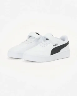 PUMA - SNEAKERS BIMBA  BIANCA E NERA  COURT LALLY PS   DAL 28 AL 35,  402305-02