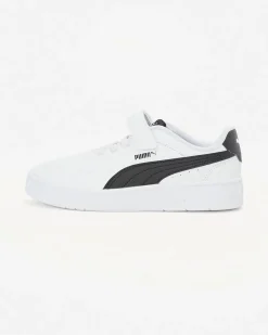 PUMA - SNEAKERS BIMBA  BIANCA E NERA  COURT LALLY PS   DAL 28 AL 35,  402305-02