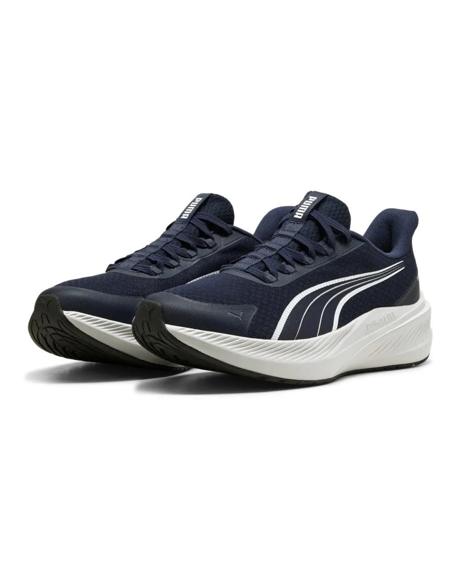 PUMA - SNEAKERS DASHER LITE SLIPTECH BLU CON DETTAGLI BIANCHI DA DONNA, 312963-07