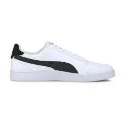 PUMA - Sneakers da uomo bianca e nera con dettagli oro - SHUFFLE