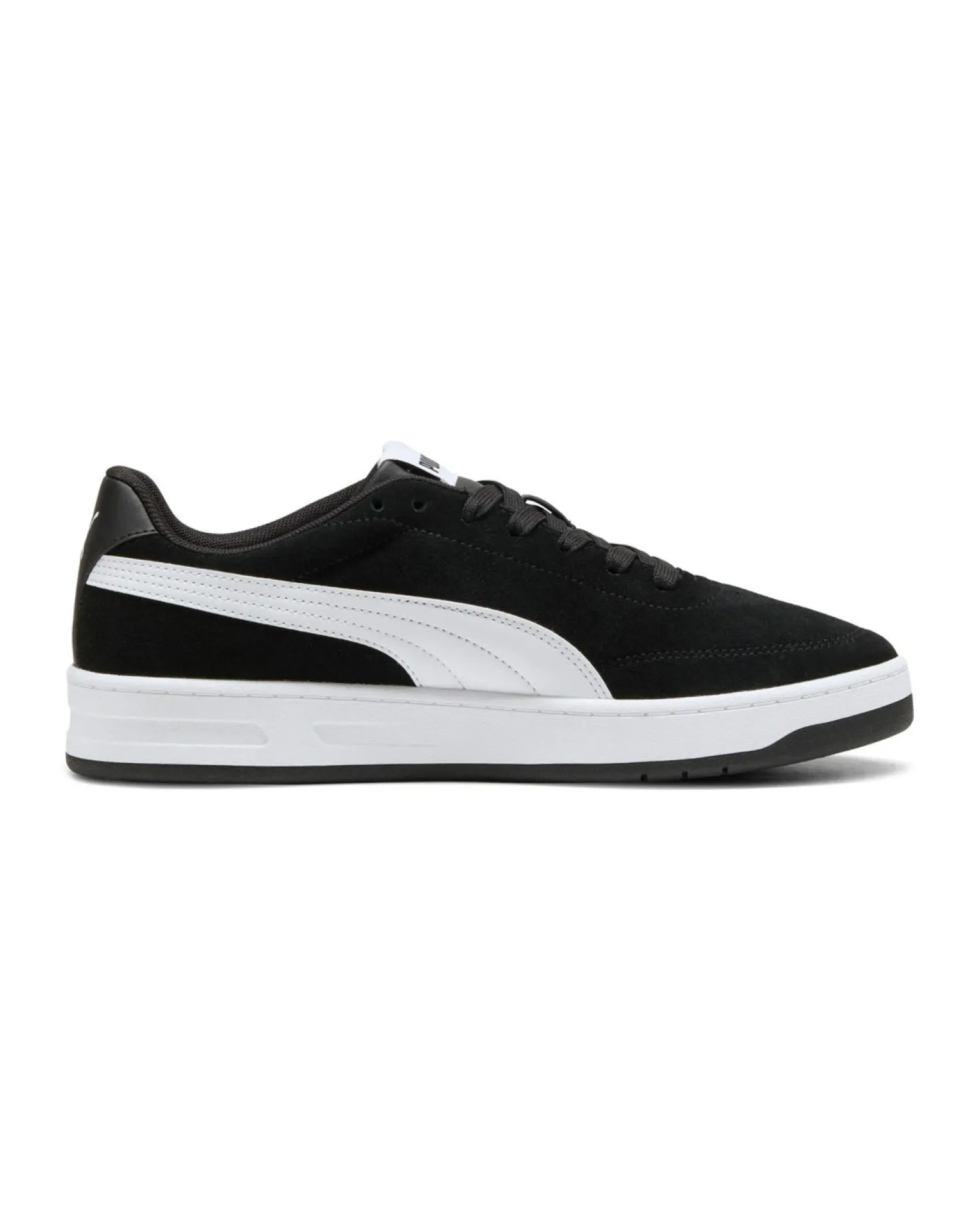 PUMA - SNEAKERS DA UOMO NERA E BIANCA COURT CLASSIC CLEAN SD, 402680-01