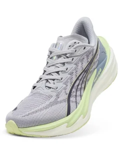 PUMA - SNEAKERS DEVIATE NITRO 4 GRIGIA, NERA E LIME DA DONNA, 312124-03