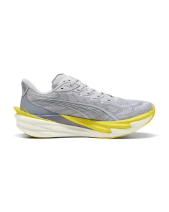 PUMA - SNEAKERS DEVIATE NITRO 4 GRIGIA E LIME DA UOMO, 312123-03