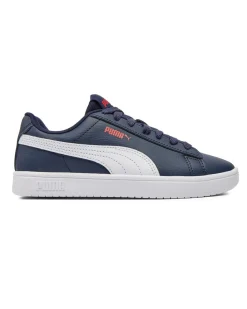 PUMA - SNEAKERS JUNIOR BLU E BIANCHE RICKIE CLASSIC GS  DAL 36 AL 39, 394252-01