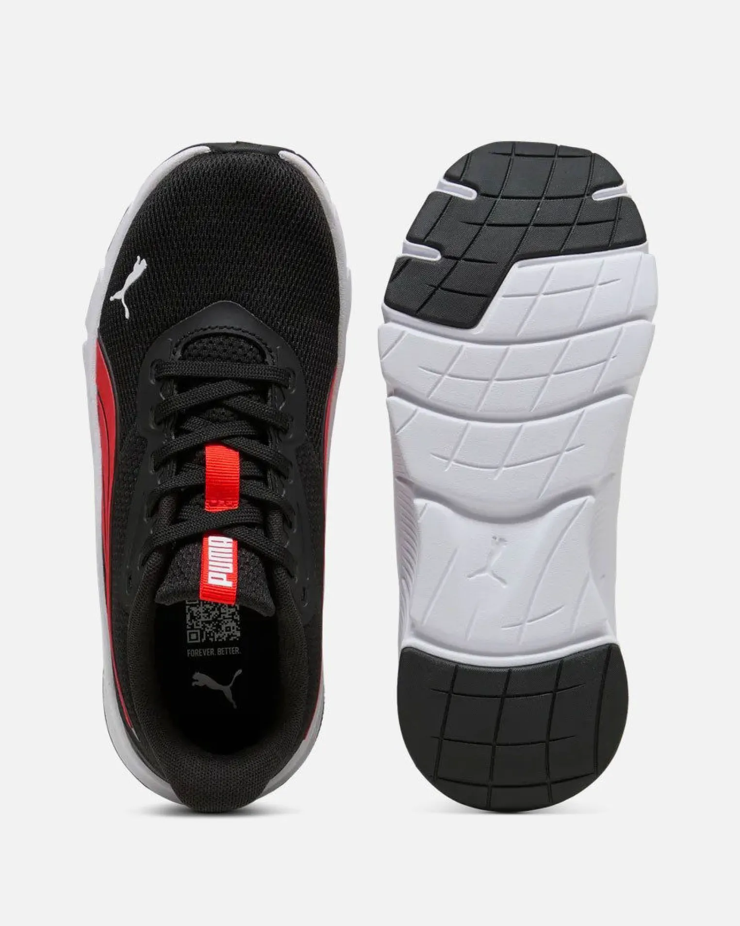 PUMA - SNEAKERS JUNIOR FLEXFOCUS LITE MODERN GS NERA E ROSSA, NUMERATA 36/39, 401517-38