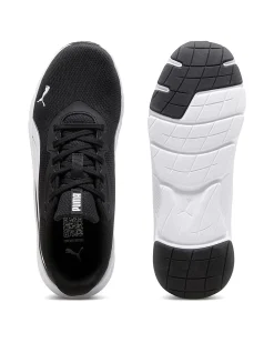 PUMA - SNEAKERS JUNIOR FLEXFOCUS LITE SLIPTECH NERA E BIANCA DAL 36 AL 39, 312575-01