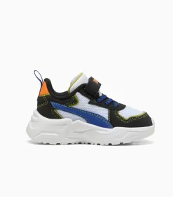 PUMA - SNEAKERS  KIDS BIANCHE, NERE, BLU, VERDI E ARANCIONI TRINITY LITE STARBLITZ AC+TD  DAL 20 AL 27, 400664-02