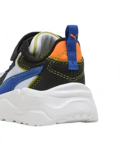 PUMA - SNEAKERS  KIDS BIANCHE, NERE, BLU, VERDI E ARANCIONI TRINITY LITE STARBLITZ AC+TD  DAL 20 AL 27, 400664-02