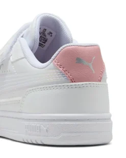 PUMA -  SNEAKERS KIDS CAVEN III HOLO 2.0 PS BIANCA CON DETTAGLI ROSA DAL 28 AL 35,  406894-01