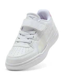 PUMA -  SNEAKERS KIDS CAVEN III HOLO 2.0 PS BIANCA CON DETTAGLI ROSA DAL 28 AL 35,  406894-01