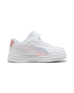 PUMA - SNEAKERS KIDS CAVEN III HOLO 2.0 BIANCA CON DETTAGLI ROSA DAL 20 AL 27, 406895-01