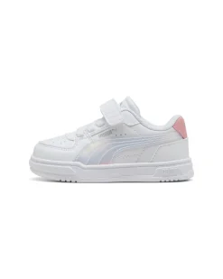 PUMA - SNEAKERS KIDS CAVEN III HOLO 2.0 BIANCA CON DETTAGLI ROSA DAL 20 AL 27, 406895-01