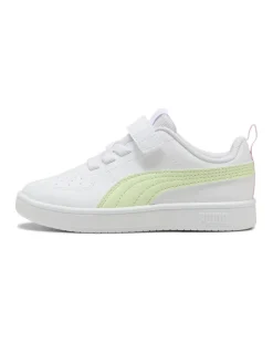 PUMA - SNEAKERS KIDS CRICKIE AC PS BIANCA E LIME DAL 28 AL 35, 385836-46