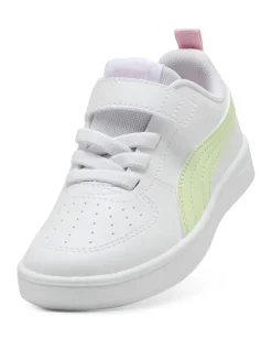 PUMA - SNEAKERS KIDS CRICKIE AC PS BIANCA E LIME DAL 28 AL 35, 385836-46