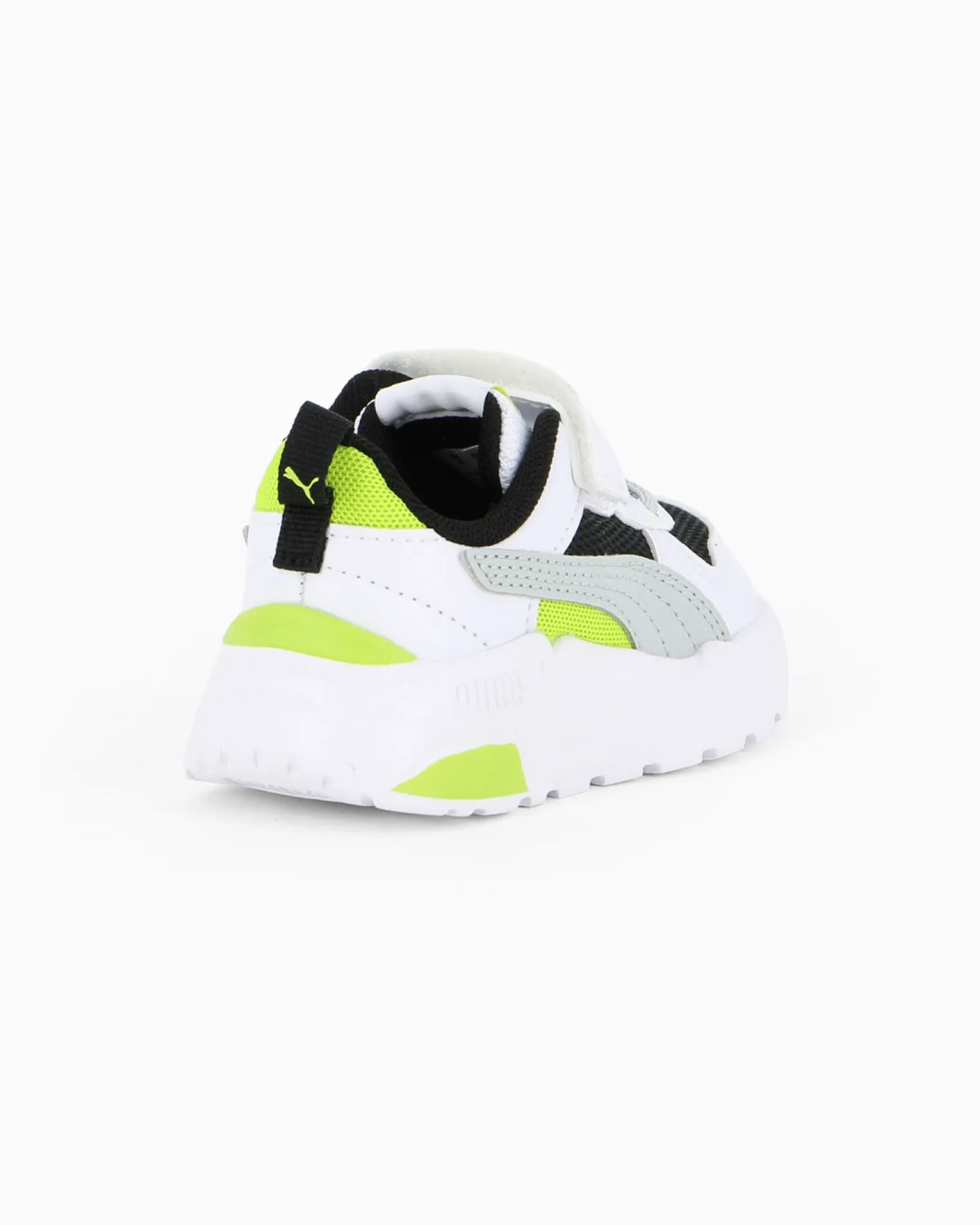 PUMA - SNEAKERS KIDS TRINITY 2 LT PS BIANCA, NERA, GRIGIA E LIME DAL 28 AL 35, 403704-13