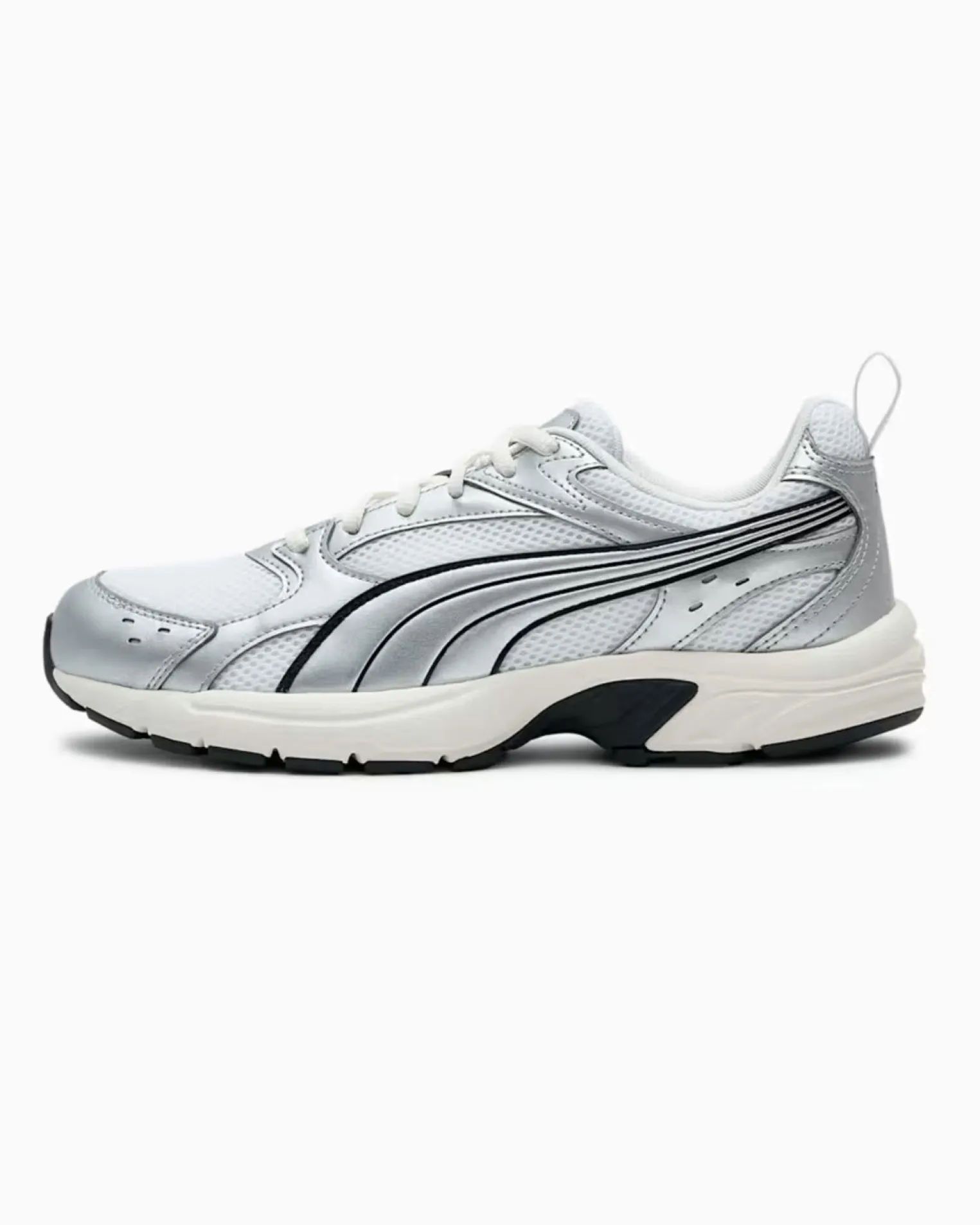PUMA - SNEAKERS MILENIO TECH LT BIANCA, SILVER E NERA , 406791-01