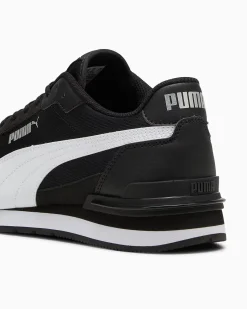 PUMA - SNEAKERS ST ST RUNNER V4 MESH -NERA CON DETTAGLI BIANCHI DA UOMO, 399666-01