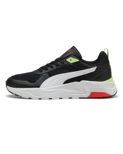 PUMA - SNEAKERS  TRINITY 2 LT BIANCHE, NERE, BIANCHE E GIALLO FLUO DA UOMO, 400231-18