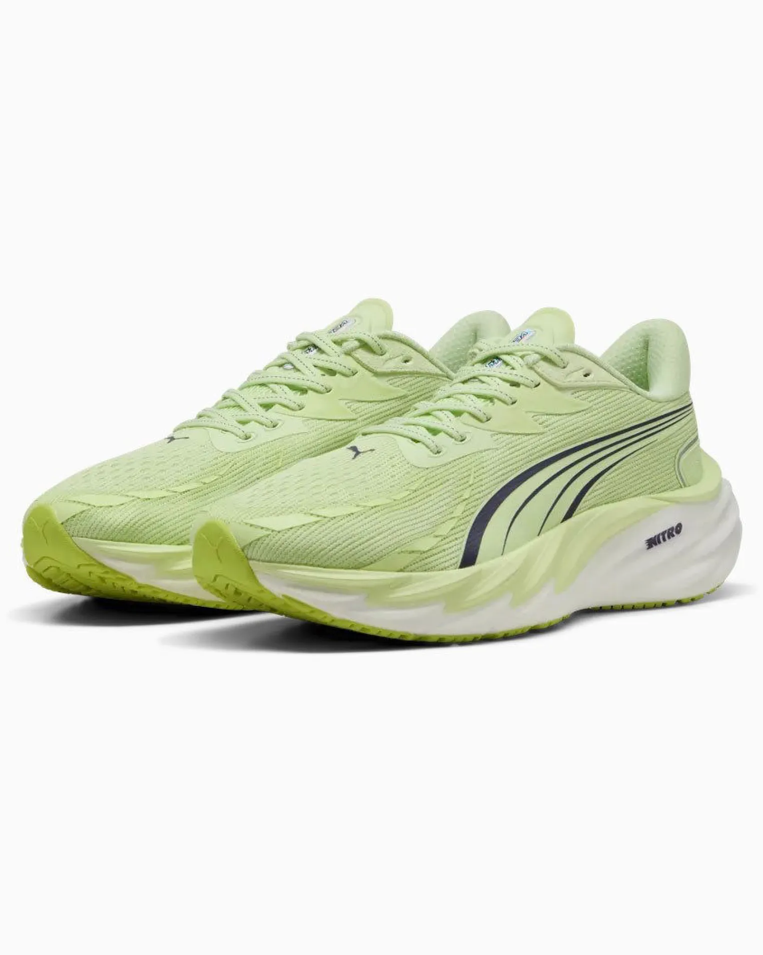 PUMA - SNEAKERS VELOCITY NITRO 4 LIME E NERA DA UOMO, 311140-16