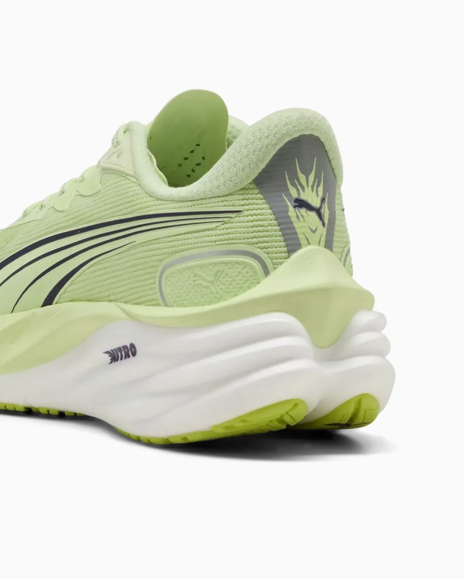 PUMA - SNEAKERS VELOCITY NITRO 4 LIME E NERA DA UOMO, 311140-16