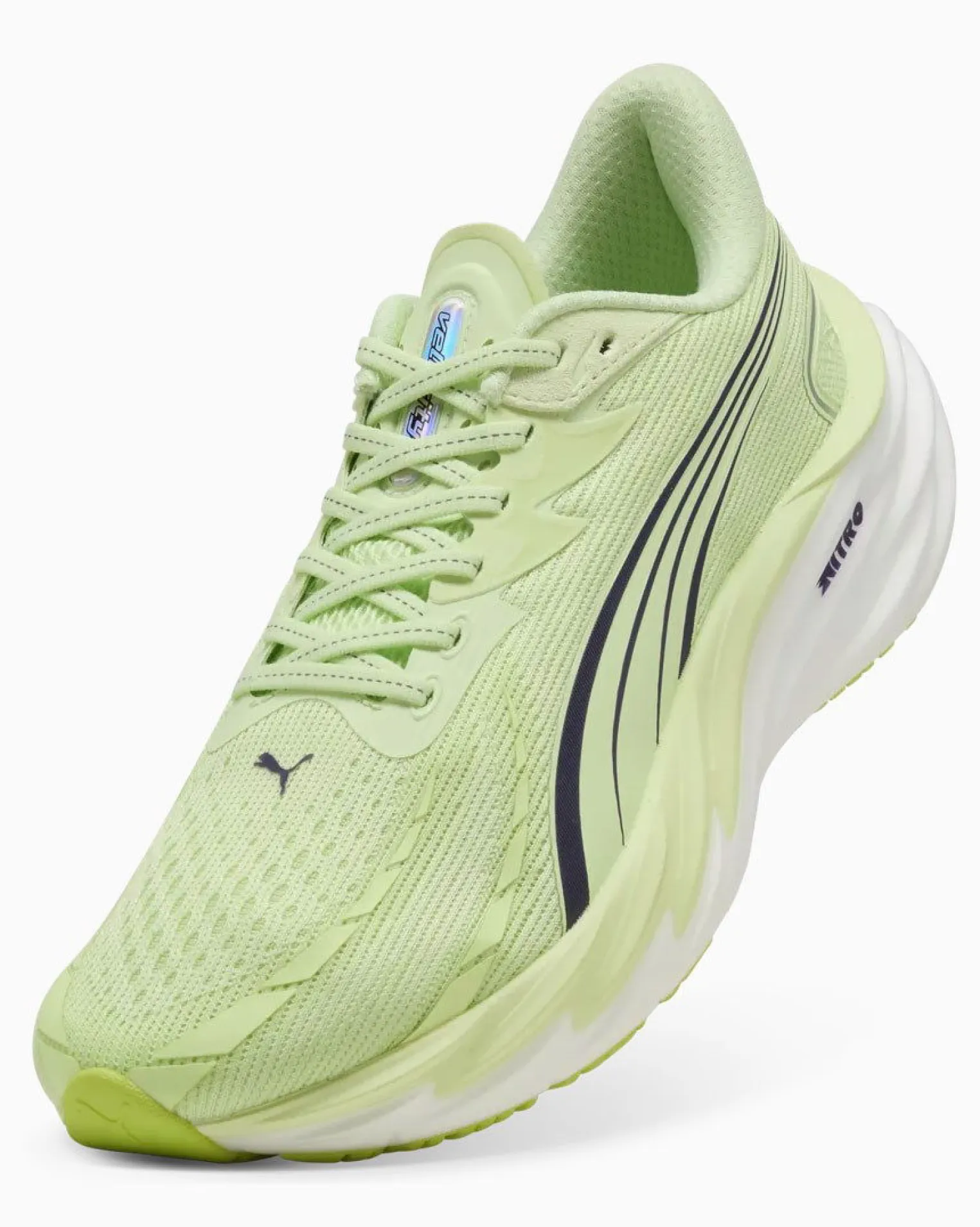 PUMA - SNEAKERS VELOCITY NITRO 4 LIME E NERA DA UOMO, 311140-16