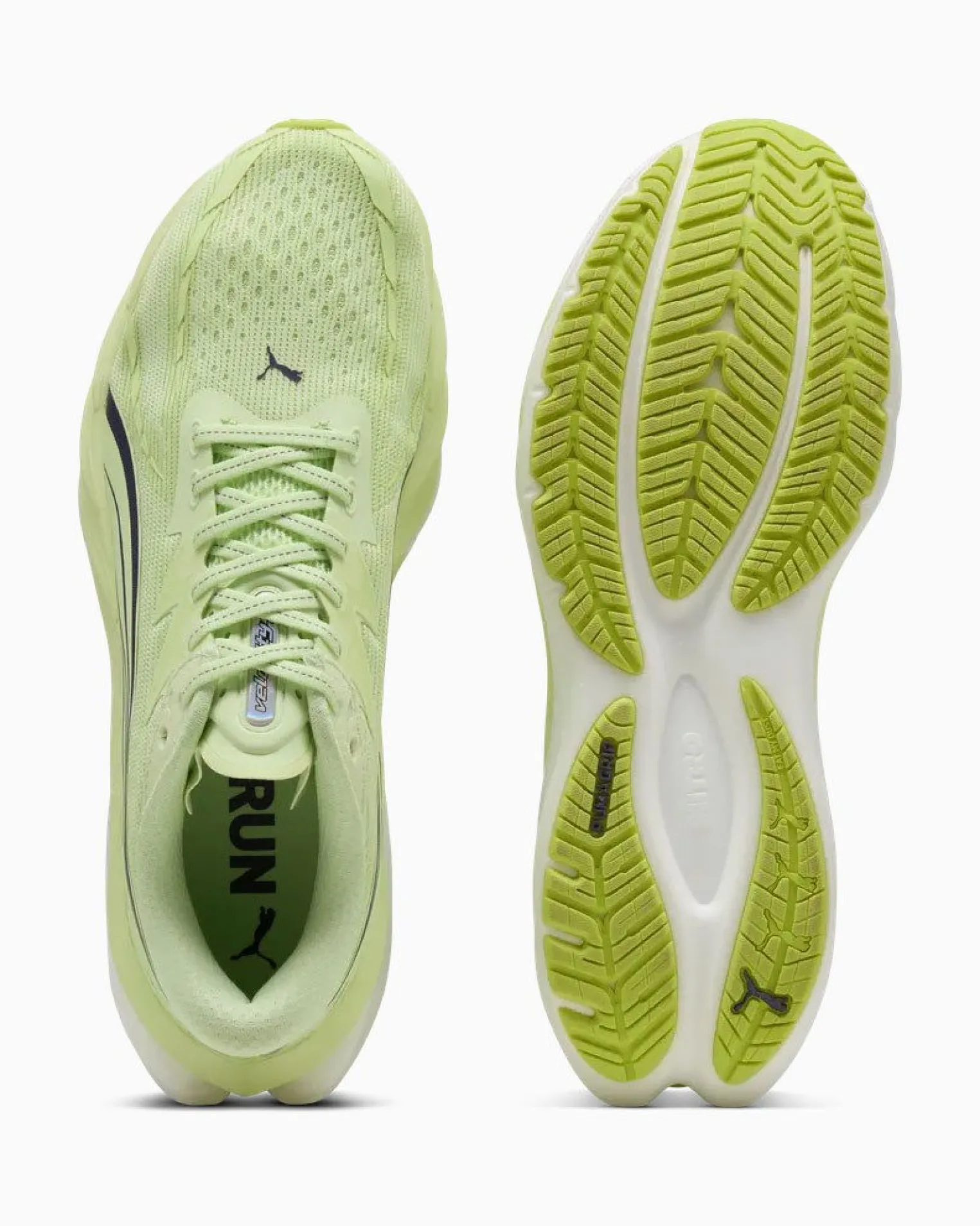 PUMA - SNEAKERS VELOCITY NITRO 4 LIME E NERA DA UOMO, 311140-16