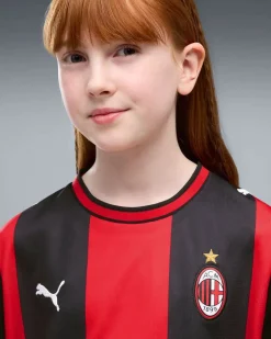 PUMA - T-SHIRT JUNIOR ( 7-16 ANNI) ACM MILAN HOME REPLICA, 784124-01