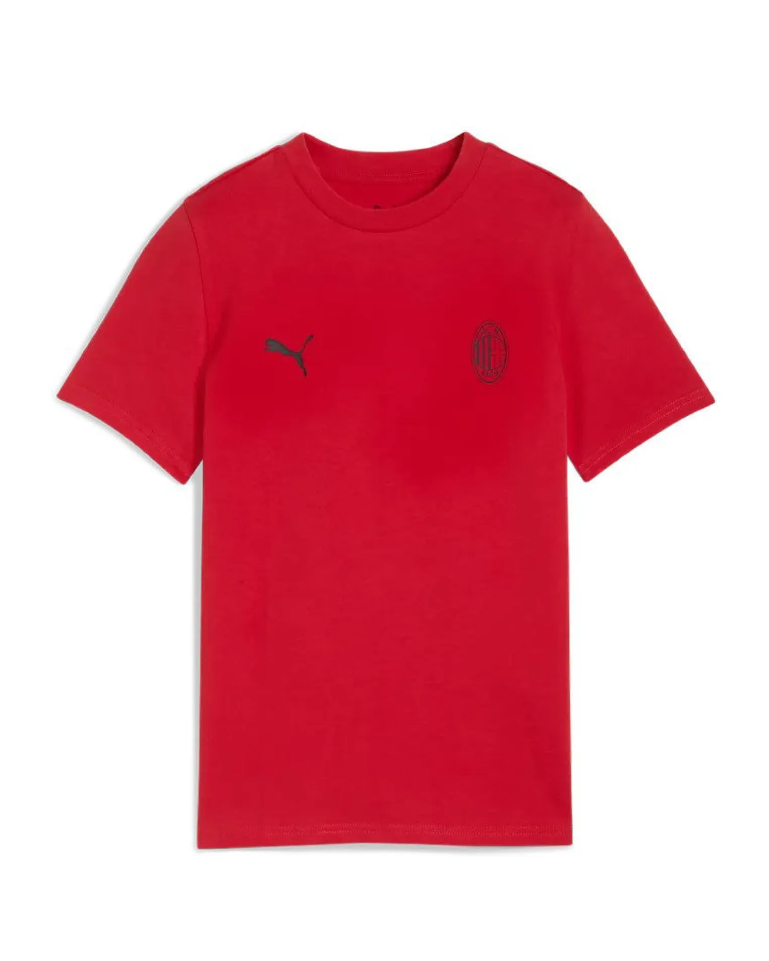 PUMA - T-SHIRT JUNIOR ( 7-16 ANNI) MEZZA MANICA ROSSA ACM MILAN FTBLCULTURE, 782590-01