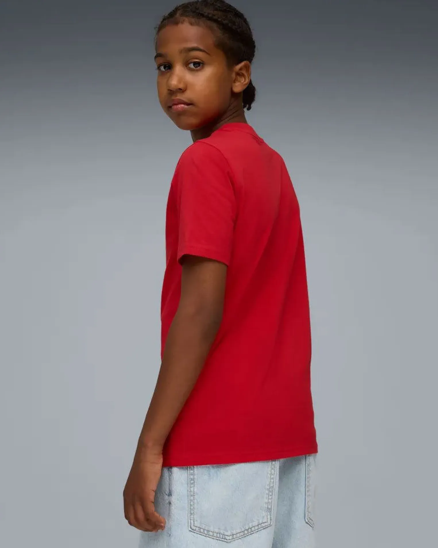 PUMA - T-SHIRT JUNIOR ( 7-16 ANNI) MEZZA MANICA ROSSA ACM MILAN FTBLCULTURE, 782590-01