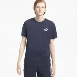 PUMA - T-SHIRT MM ESS SMALL LOGO TEE PEACOAT