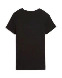 PUMA - TSHIRT NERA DA DONNA CON LOGO METALLIZZATO 691824 - 01