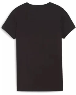 PUMA T-SHIRT NERA DA DONNA ESS+BLOSSOM SCRIPT 679315-01