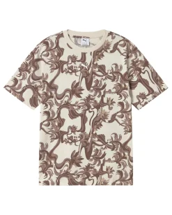 PUMA - T-SHIRT NERA ESSENTIAL FLOREAL FANTASIA DA DONNA, 694481-87