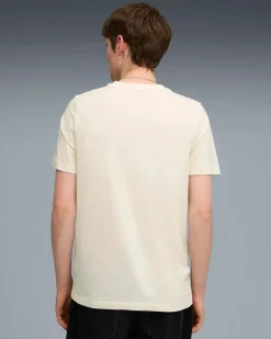 PUMA - T-SHIRT PANNA ESSENTIAL 2 COLOR SMALL LOGO DA UOMO 684717-99