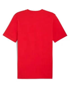 PUMA  - T-SHIRT UOMO MEZZA MANICA  ROSSA  AC MILAN FTBLESS TEE, 782584-03