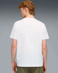 PUMA - T-SHIRT UOMO MEZZA MANICA BIANCA AC MILAN FTBLESS TEE, 782584-02