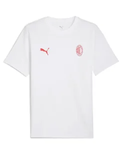 PUMA - T-SHIRT UOMO MEZZA MANICA BIANCA AC MILAN FTBLESS TEE, 782584-02